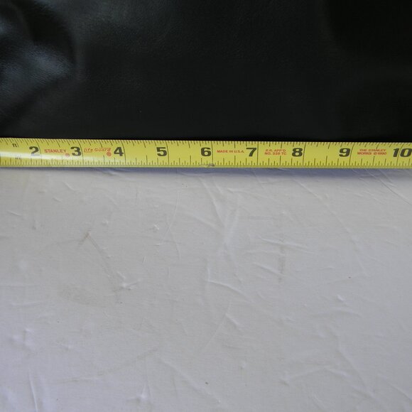 RADLEY LONDON BLACK LEATHER TOTE HANDBAG W/BLUE SCOTTY DOG DETAIL - Picture 7 of 10